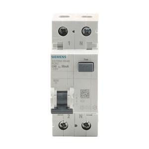 SIEMENS(德国西门子)漏电断路器AC 30MA 1P+N C40 6KA5SU1356-1KK40