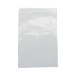 BINGKUN(炳坤塑业){一整袋100个}pe自封袋密封袋透明小号塑封袋拉链自封袋16*24cm*双面白边10丝