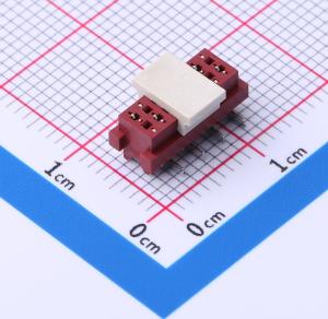 2x4P 间距:1.27mm 立贴