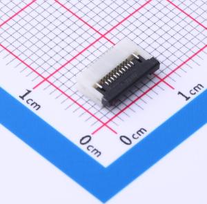 间距:0.5mm P数:10P 抽屉式 下接