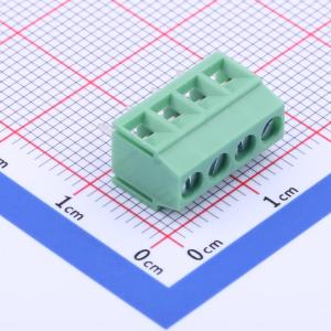 1x4P 3.5mm 直插 排数:1 每排P数:4