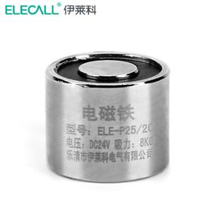 伊莱科，吸盘式电磁铁，ELE-P25/20，DC24V，吸力8Kg