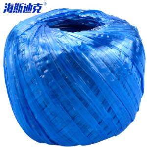 HYSTIC(海斯迪克) 塑料绳 打包绳草球绳 捆扎绳捆绑绳包装绳撕裂绳150g/卷 蓝色(1个) HKCL-173