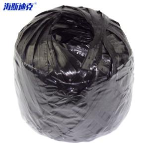 HYSTIC(海斯迪克)塑料绳 打包绳草球绳 捆扎绳捆绑绳包装绳撕裂绳150g 黑色