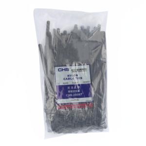 [一整包100条]可松式扎带 活用型 CHS-200RT 黑色 100条/包