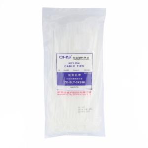 [一整包200条]CHS(长虹)自锁式尼龙扎带 国标 A级 白色 CHS-5*250