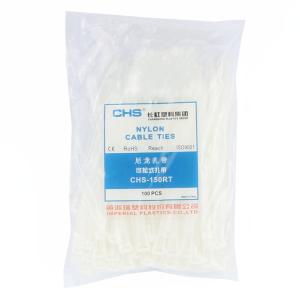 [一整包100条]CHS(长虹)可松式扎带 活用型 CHS-150RT 白色