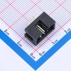 2.54mm 2x3P 排数:2 每排P数:3