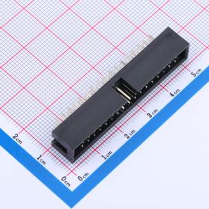 2.54mm 2x17P 排数:2 每排P数:17