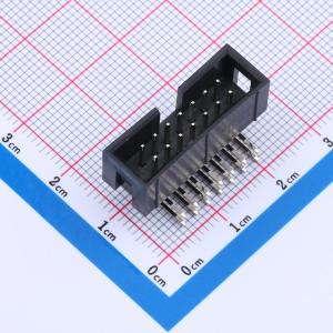 2.54mm 2x7P 排数:2 每排P数:7