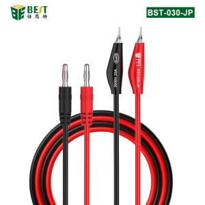 BEST(倍思特) 香蕉头转海豚夹测试线 030-JP 2000V 20A 红色 1盒