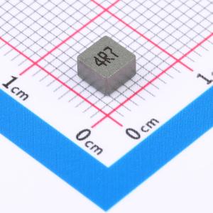 4.7uH ±20% 4.5A 合金扁线超大电流,一体成型电感