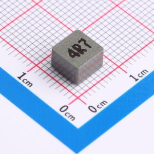 4.7uH ±20% 10.5A 合金扁线超大电流,一体成型电感