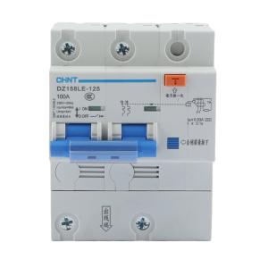 CHNT(正泰)剩余电流动作断路器DZ158LE-125 2P 100A 30mA