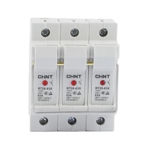 CHINT(正泰)熔断器-熔断体底座RT28-63X 3P