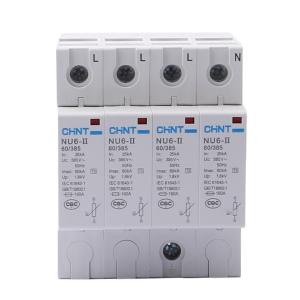 CHNT(正泰)浪涌保护器NU6-Ⅱ 60kA/385V 4P