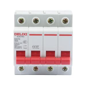 DELIXI(德力西)DZ47G隔离开关DZ47G 4P 40A DZ47G 4P 40A