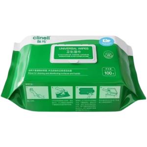 Clinell(伽玛）卫生消毒湿巾 CW100DCN 100抽