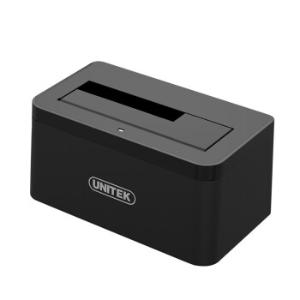 优越者 双盘硬盘底座2.5/3.5英寸USB3.0机械/SSD固态硬盘架台式电脑笔记本外接硬盘存储 单盘位硬盘座铝合金