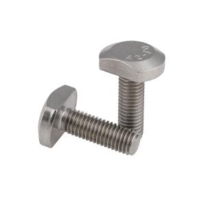 奥峰，T形槽用螺栓，GB37，M8-1.25*20，不锈钢304，A2-70，本色