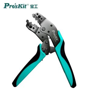 宝工（Pro'sKit）CP-751PA 7.5寸BNC六角接头端子棘轮压接钳
