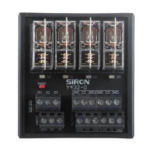 siron(胜蓝) 4位1a1b继电器模块(配欧姆龙继电器) Y432-O
