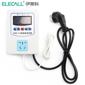 伊莱科，智能型锅炉温控器（液晶LCD），YWK-F3，30A，带防水头，线长1.2米