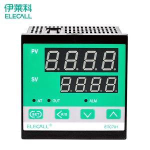 伊莱科，72*72智能温控仪，ETC701-21A