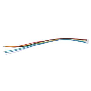 1.25mm (Molex 51021)公HSG,6P端子线，长度150单端镀锡