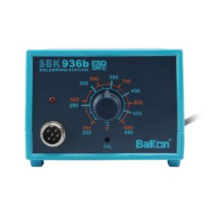 Bakon(深圳白光)，焊台936电烙铁套装可调温恒温焊锡电洛铁家用电焊台，SBK936b