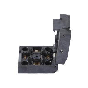 老化座QFP32-0.8 翻盖弹片商品缩略图