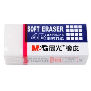 [1盒等于36块] M&G（晨光文具）白色4B橡皮擦 43×13×12mm