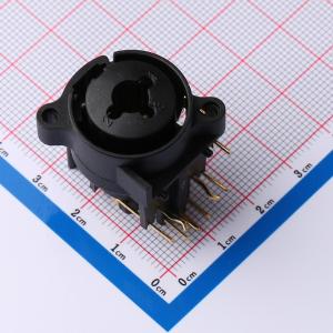 XLR COMBO电源座 卧式