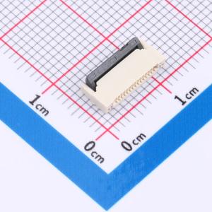 翻盖式 双侧触点/上下接 P数:15P 间距:0.5mm