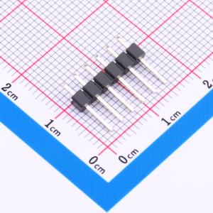 1x6P 间距:2.54mm 方针 直插