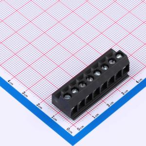 1x8P 5mm 排数:1 每排P数:8