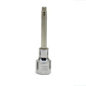 SATA(世达)，12.5MM系列100MM长六角旋具套筒7MM，25204
