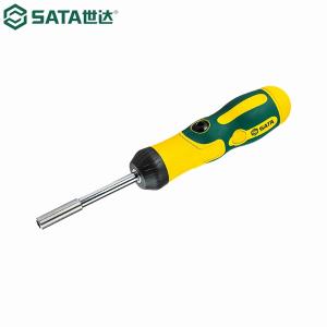 SATA(世达)，6件可折叠棘轮螺丝批组套，09349