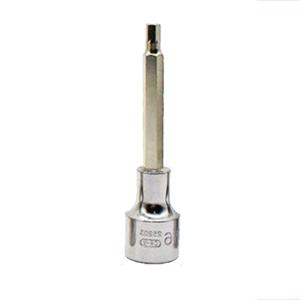 SATA(世达)，12.5MM系列100MM长六角旋具套筒6MM，25203