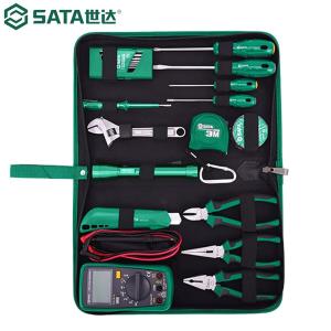 SATA(世达)，21件电工日常检修组套，03790