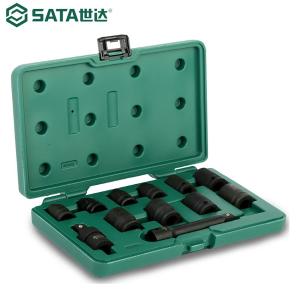 SATA(世达)，12件12.5MM系列风动套筒组套，09009