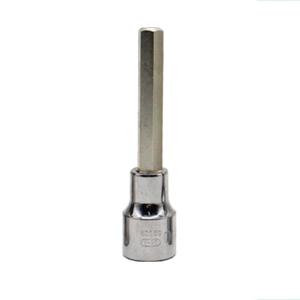 SATA(世达)，12.5MM系列100MM长六角旋具套筒10MM，25206