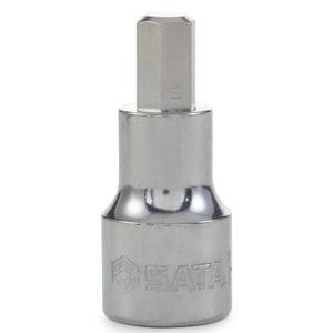 SATA(世达)，12.5MM系列50MM长六角旋具套筒8MM，24205
