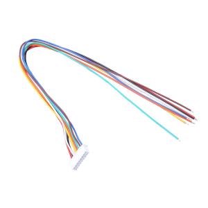 8P,UL1007-26#红黑白黄橙绿棕蓝色,XH-8P+剥皮3MM上锡 长30cm