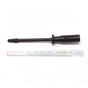 特斯达仪器刺线探针 不锈钢测试钩 4.0mm插座接口 PA塑壳1000V 黑色
