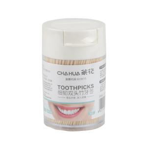 CHAHUA(茶花){一整袋500根}细韧双头竹牙签 314005