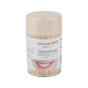 CHAHUA(茶花){一整袋520根}细韧双头竹牙签 314006