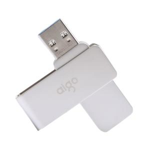 爱国者32GB USB3.2 U盘 金属旋转系列 银色 快速传输 出色出众
