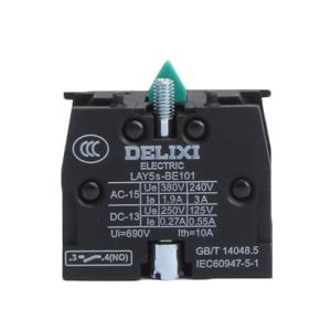 DELIXI(德力西)LAY16s 标准型平钮LAY5s-BE10 1NO (触点模块) LAY5SBE101
