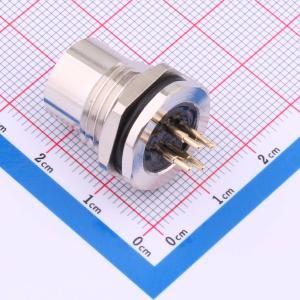 M12-S4D-GPFM16中文资料_最新报价_数据手册下载_CAZN(正成)-圆形(线缆)连接器-立创商城